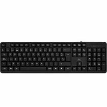 Mtek Teclado KB-8187 Espanol Negro