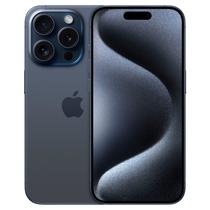 Apple iPhone 15 Pro 256GB LL Tela Super Retina XDR 6.1 Cam Tripla 48+12+12MP/12MP Ios 17 Blue Titanium - Swap 'Grade B'(Esim)(1 Mes Garantia)