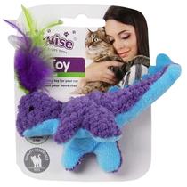 Brinquedo para Gatos - Pawise 28290 Cat Toy - Meow Meow Life Dinossauro Roxo