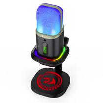 Microfone Redragon GM305 Echowave RGB/USB-C - Black