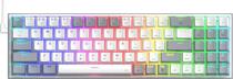 Teclado Gaming Redragon Pollux K628WG-RGB (Ingles com Fio) Switch Red