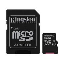 Cartao de Memoria Micro SD Kingston 64GB 100MBS - SDCS2/64GB