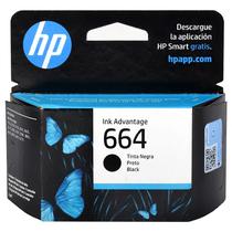 Cartucho de Tinta HP 664 F6V29AL para Impressoras HP - Preto