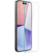 Spigen Pelicula Celular iPhone 15 Pro Slim Glastr HD Vidrio Templado AGL06901 Transparente