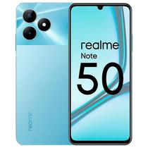 Celular Smartphone Realme Note 50 RMX3834 / Dual Sim / 4GB / 64GB / Tela 6.74" / 13MP / 5MP - Azul