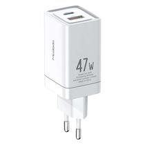 Carregador Mcdodo CH-8580 USB Dual Mini Fast Charger 47W - Branco