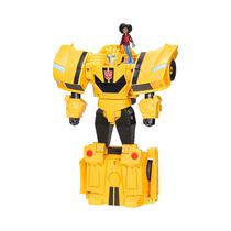 Figuras Hasbro Transformers Earthspark Spin Changer Bumblebee & Mo Malto E0769