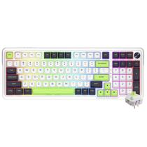 Teclado Redragon K686WB-RGB-Pro Eisa Mecanic Usa White