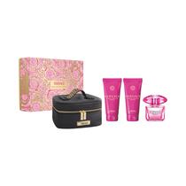 Kit Perfume Versace Bright Crystal Absolu Edp 4 Piezas